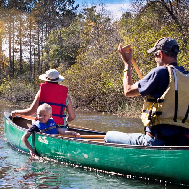 two people kayaking